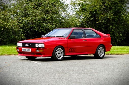 Recently restored Audi Quattro press car heads to auction